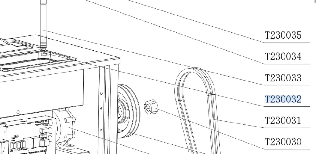 [T230032] O-ring - tubo de aire.webp