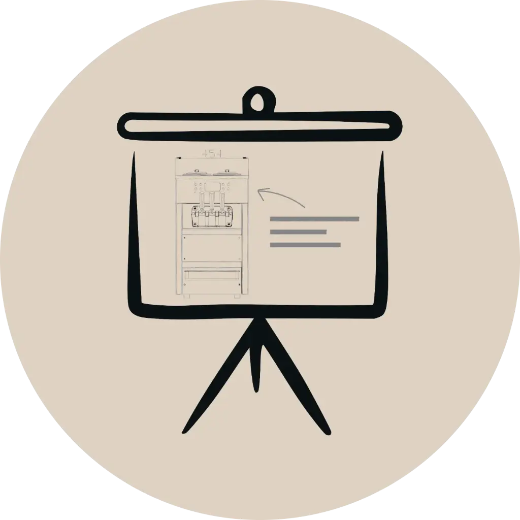 Capacitación en máquinas de soft